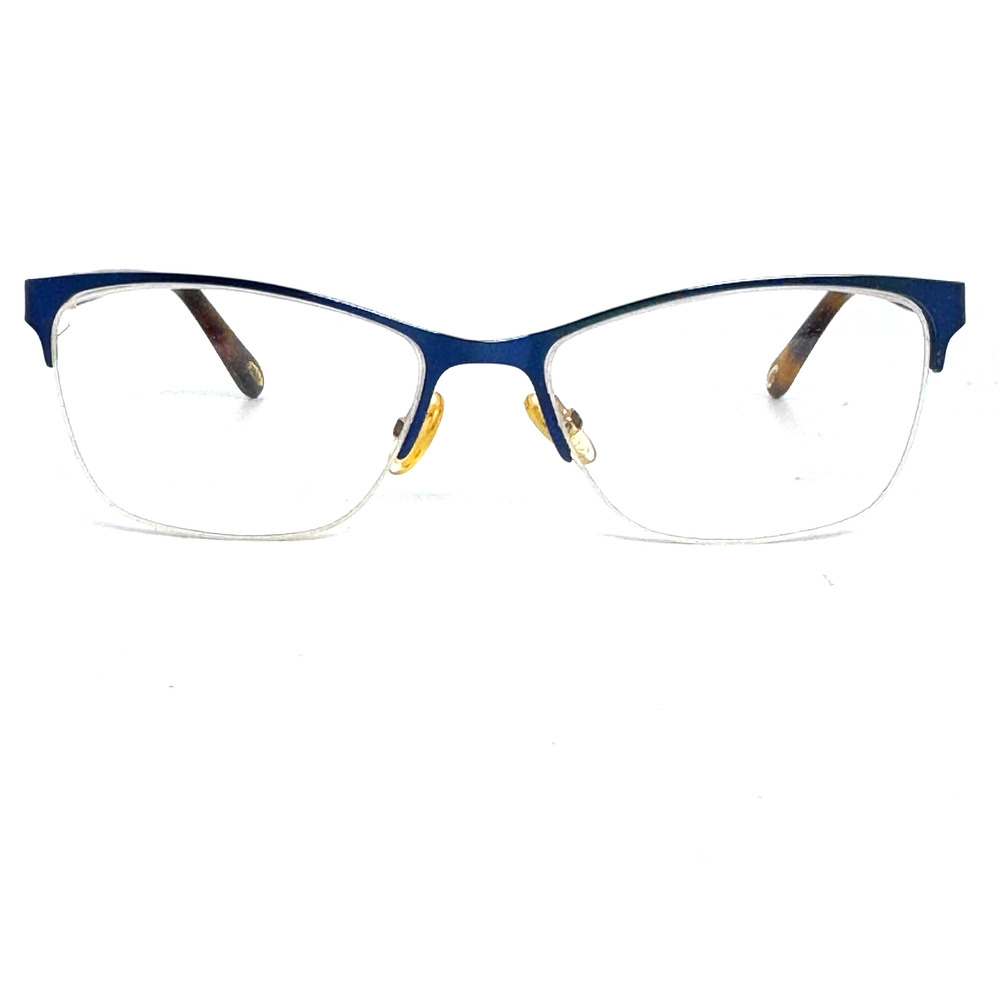 Emozioni By Safilo EM 4032 068 Blue Brown Tortoise Eyeglasses Frames 135 H16895